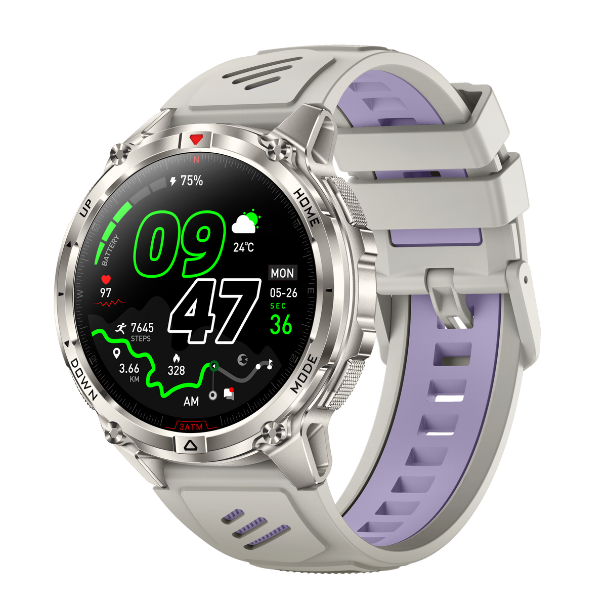 HT53 GPS smart watch FitCloudPro